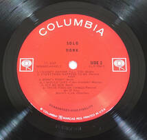 極美盤! US Columbia MONO CL 2349 オリジナル 2EYES SOLO / Thelonious Monk 最初のMAT: 1A/1A_画像8