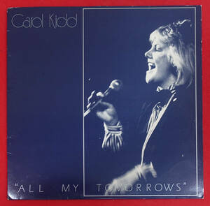 極美! UK Original 初回 aloi records AKH 005 All my Tomorrows / Carol Kidd MAT: A3/B3 