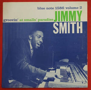 極上品! US BLUE NOTE BLP 1586 Groovin at Smalls Paradise / Jimmy Smith 63rd/DG/RVG/EAR