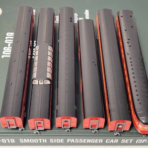 KATO 103-019 SMOOTH SIDE PASSENGER CAR SET Southern Pacific Daylight 6両セット Nゲージの画像5