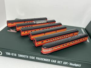 KATO 103-019 SMOOTH SIDE PASSENGER CAR SET Southern Pacific Daylight 6両セット Nゲージ