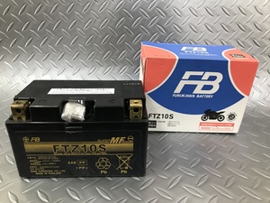 【液入充電済】古河電池　バイクバッテリー FTZ10-S 正規品新品　 （ YTZ10S,DTZ10S,ATZ10S,RBT10S-N互換）