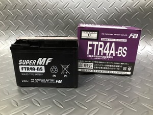 【液入充電済】古河電池　バイクバッテリー FTR4A-BS正規品新品　（YT4L-BS/RBT4L-BS/DT4L-BS 互換）
