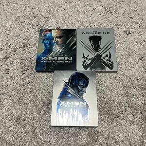 X-MEN エックスメン　スチールブック　ブルーレイ マーベル　marvel Blu-ray DVD ウルヴァリン　アメコミ　アベンジャーズ