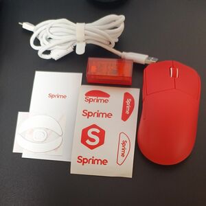 sprime pm1 red ゲーミングマウス
