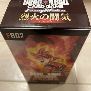 ☆ドラゴンボールカードゲーム 烈火の闘気 1BOX テープ付き 新品 未開封 送料無料 フュージョンワールド DRAGONBALL FUSIONWORLD☆の画像3