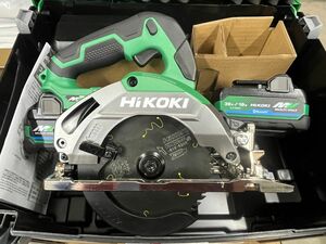 最安値 送料無料 HiKOKI 36V125mmコードレス丸のこ C3605DA (SK) (2XPSZ) 黒鯱付 フルセット