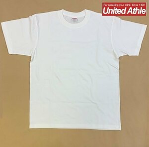 United Athle 5942　6.2オンス プレミアム無地Ｔシャツ　ホワイト　Mサイズ