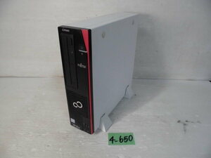 4-650 0◇FUJITSU/富士通 デスクトップPC/Win10 corei3-7100 FMVD35006P 0◇