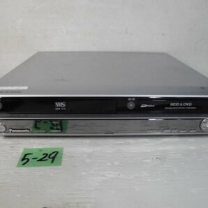 5-29♀Panasonic/パナソニック VHS一体型レコーダー DMR-EX250V 06年製♀の画像1