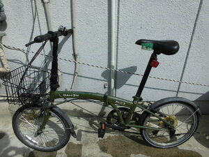 5-41♀DAHON/ダホン 20インチ折りたたみ ミニベロ自転車 SUV D6♪直接引き取り可♪♀