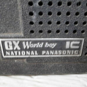 5-66♀National/Panasonic GX World boy IC ラジオ 昭和レトロ♀の画像7
