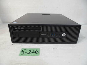 5-226♂hp デスクトップPC/Win10 corei7-4770 HP EliteDesk800 G1 SFF♂