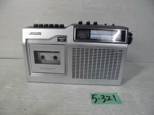 5-321 0*SANSUI/ Sansui monaural radio cassette / radio-cassette SCR-3 0*