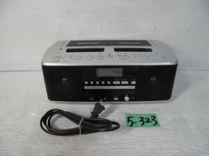 5-323 8*TOSHIBA/ Toshiba CD radio cassette recorder /CD radio-cassette TY-CDW99 18 year made 8*