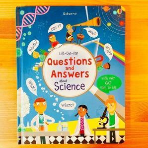 英語絵本Usborne QandA about scienceしかけ絵本 洋書