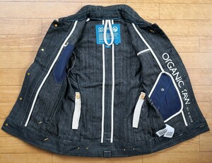 G-STAR RAW ジースターロウ　ORGANIC RAW オーガニックロウ 　立体裁断 ジージャン　Gジャン　ジャケット　ブルーグレー