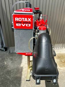 * Medama товар * карт ROTAX MAX EVO125 двигатель полный комплект no- винт specification [ время использования немного ]