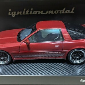 1/18 トヨタ スープラ 3.0GT turbo A (MA70) Red [イグニッションモデル]の画像4