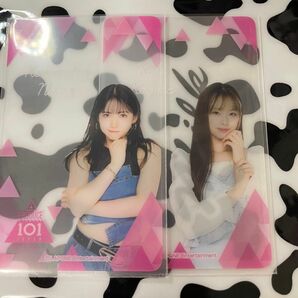 PRODUCE 101 JAPAN THE GIRLS クリアトレカ 釼持菜乃 加藤神楽