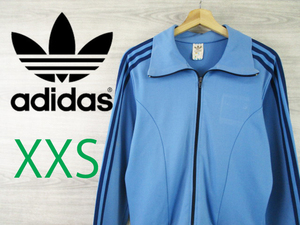 adidas●アディダス＜万国タグ 80’s ヴィンテージ トラックジャケット ジャージ＞●M1676c