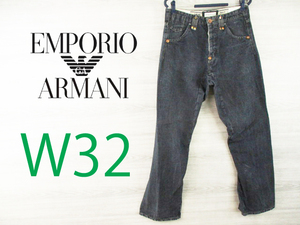 EMPORIO ARMANI●エンポリオアルマーニ イタリア製＜コットン混 デニム パンツ＞●MP138c