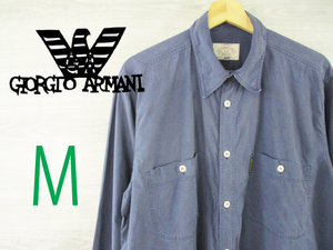 ARMANI JEANS●アルマーニジーンズ イタリア製＜長袖シャツ＞●M975y