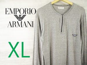 EMPORIO ARMANI●エンポリオアルマーニ ＜コットン 長袖 ロンT ＞M556m