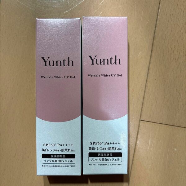 2500円までお値下げ可能！ぜひコメントくださいm(_ _)mYunth ユンス リンクル美白UVジェル 30g 2個 新品未開封