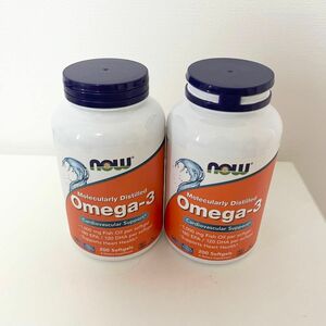 ナウフーズ オメガ３ 200錠　×2個　 NOW サプリメント Foods omega3