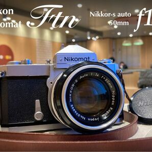 ★Nikon nikomat ftn ★ニッコールf1.4★完動品＊美品★実写済