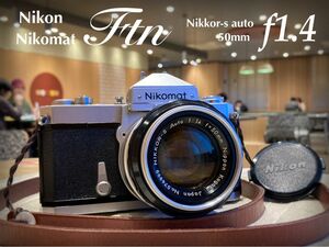 ★Nikon nikomat ftn ★ニッコールf1.4★完動品＊美品★実写済