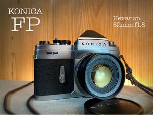 ★konica fp+hexanonレンズ★希少！超美品＊完動品★保証付