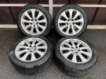 LEXUS レクサス GRL10 GRL11 GWL10 AWL10 GS250 GS350 GS450h GS300h 前期 純正 225/50R17 5H PCD114.3 BS ブリヂストン レグノ 中古品_画像1