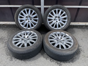 TOYOTA トヨタ UZS186 クラウン マジェスタ 純正 215/55R17 5H PCD114.3 ハイグロス BS ブリヂストン レグノ 中古品