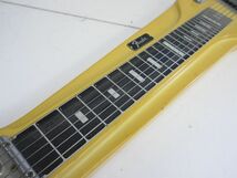 A004-N36-1725 FENDER フェンダー 6弦 スチールギター 足付 アンプ音出し確認済 ハードケース付 現状品①_画像3