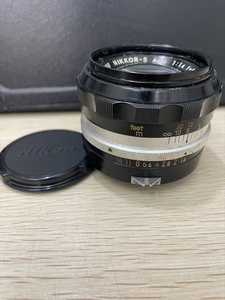 上12912 Nikon　ニコン　Nikkor-S　Auto　1：1.4　ｆ=50㎜　レンズ