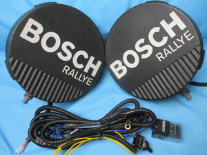 ★ BOSCH ボッシュ225 ランプセット / 大型フォグランプ・コンペティションモデル / 新品 H3 100W 点灯OK / 当時物 ★ IPF PIAA CIBIE FET