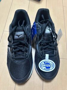 ミズノ　トラッドロード　ブラック　24.5 MIZUNO NIKE