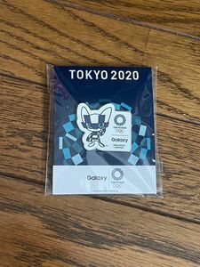 東京オリンピック 非売品ピンバッチ ピンズ オリンピック Galaxy ミライトワ　東京五輪　パリ五輪　マスコット