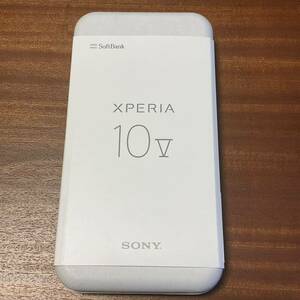 Xperia 10 V ホワイト ソフトバンク 一括購入品