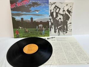 LP レコードMR.MISTER/WELCOME TO REAL WORLD/RCA RPL8323 （管理No.12）