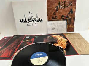 レコード LP 付属品多数 44MAGNUM(44マグナム)「Actor (1985年・ヘヴィメタル)」（管理No.14）