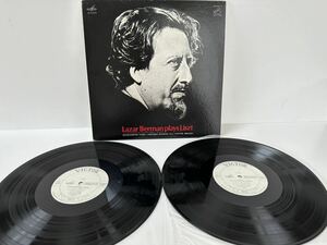 レコード LP 見本盤 ベルマン「The Legendary Lazar Berman Plays Liszt 」/ Victor VIC-4010~11（管理No.15）