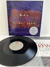 レコード LP シール帯付き 未発表曲（3曲） BOOWY ボウイ 氷室京介 布袋寅泰 / OUT!! DAKARA LET'S THINK（管理No.13）_画像1