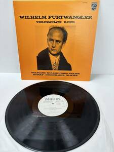 レコード LP WILHELM FURTWANGLER ELM FURTWAN VIOLINSONATE D-DUR X-7716（管理No.15）