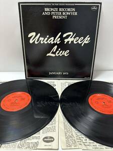 レコード LP Uraih Heep(ユーライア・ヒープ)「Uriah Heep Live」/ SRM-2-7503（管理No.16）