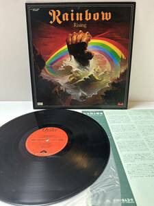  record LP Rainbow / rainbow . sho . champion RAINBOW RISING see opening LP record MWF 1004( control No.18)