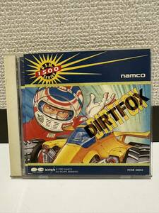 CD ナムコ ダートフォックス DIRTFOX ステッカー付 盤面キレイ♪ 80年代ゲームミュージック GSMシリーズ PCCB-00013（管理No.A2）