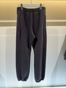 【YEEZY GAP ENGINEERED BY BALENCIAGA】FLEECE JOGGING PANTS W-DARK GREY 